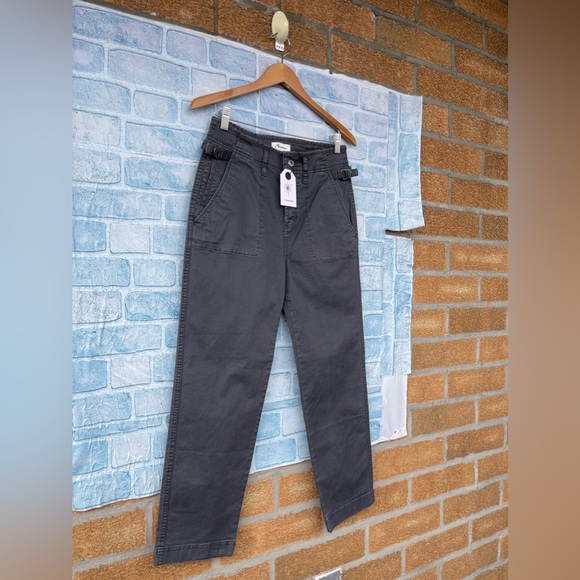 Gray Ankle Pants - Picture 4 of 16